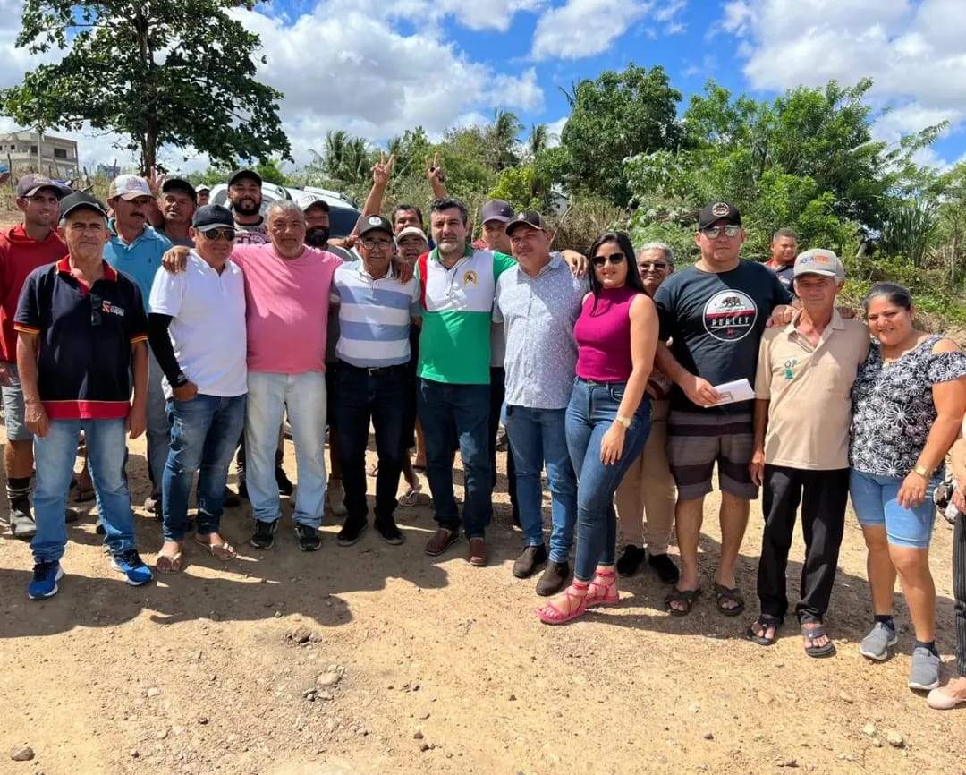 Projeto Cooperar-PB visita local onde será construída uma Passagem Molhada nas margens do Rio Curimataú, divisa entre os